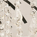 DecorBites™ Crystal Ceiling Light: Luxury Modern Chandelier for Home Living Spaces