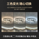 Modern chrome crystal ceiling light for living room led warmth