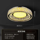 Modern luxury chrome crystal ceiling light for living room