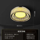 Modern luxury chrome crystal ceiling light for living room