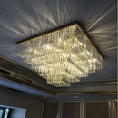 DecorBites™ Crystal Ceiling Light: Timeless Elegance for Home and Hotel Decor