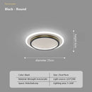 Modern gold crystal ceiling light for bedroom and living room