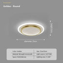 DecorBites™ Crystal Ceiling Lights: Modern LED Indoor Lighting Fixtures for Home Entrance