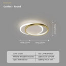 DecorBites™ Crystal Ceiling Lights: Modern LED Indoor Lighting Fixtures for Home Entrance