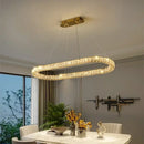 DecorBites™ Crystal Ceiling Lights: Modern Luxury Dimmable LED Chandelier for Living Room