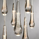 DecorBites™ Crystal Ceiling Pendant Lights for Dining Room, Luxury Designer Foyer Decor Lighting
