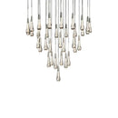 DecorBites™ Crystal Ceiling Pendant Lights for Dining Room, Luxury Designer Foyer Decor Lighting