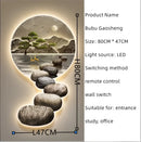 DecorBites™ Crystal Ceramic LED Wall Lamp for Modern Wall Decor in Living Room Bedroom Office