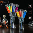 DecorBites™ Crystal Champagne Wine Glasses Cocktail Goblet Bar Party Drinking Cup 120/150ml