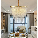 DecorBites™ Crystal Chandelier: 2024 Post-Modern Living Room Lighting