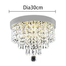Modern gold crystal chandelier ceiling lamp kitchen fixture
