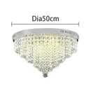 Modern gold crystal chandelier ceiling lamp kitchen fixture