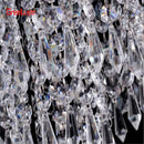 Modern gold crystal chandelier ceiling lamp kitchen fixture