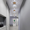 Modern crystal chandelier ceiling light living room pendant