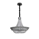 Modern chrome & gold decorbites crystal chandelier for living room