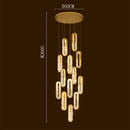 DecorBites™ Crystal Chandelier Dining Room Pendant Lights Ceiling Lamps Luxe Indoor Lighting