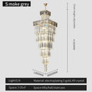 Modern gold decorbites crystal chandelier staircase pendant light