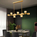 DecorBites™ Crystal Chandelier: Elegant Ceiling Light for Living & Dining Room, Luxury Pendant Lamp