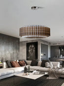 DecorBites™ Crystal Chandelier: Elegant Dimmable LED Light Fixture for Living Room & Dining Décor