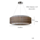 DecorBites™ Crystal Chandelier: Elegant Dimmable LED Light Fixture for Living Room & Dining Décor
