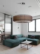 DecorBites™ Crystal Chandelier: Elegant Dimmable LED Light Fixture for Living Room & Dining Décor