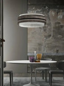DecorBites™ Crystal Chandelier: Elegant Dimmable LED Light Fixture for Living Room & Dining Décor