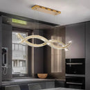 DecorBites™ Crystal Chandelier, Elegant Dining Room & Living Room Pendant Light