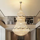 European gold decorbites crystal chandelier for living room luxury