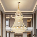 European gold decorbites crystal chandelier for living room luxury