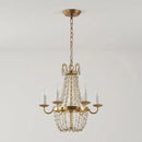 Antique brass decorbites crystal chandelier for dining room