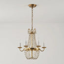 Antique brass decorbites crystal chandelier for dining room