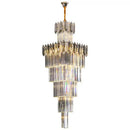 DecorBites™ Crystal Chandelier: Elegant Light Fixture for Luxury Interiors