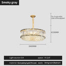 Modern gold decorbites crystal chandelier for living room