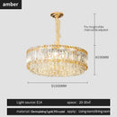 Modern gold decorbites crystal chandelier for living room
