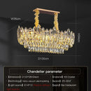European luxury decorbites crystal chandelier for dining room