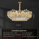European luxury decorbites crystal chandelier for dining room