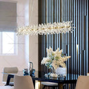 Elegant gold decorbites crystal chandelier for dining room