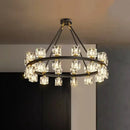 Modern gold decorbites crystal chandelier for dining room lighting