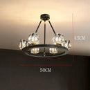 Modern gold decorbites crystal chandelier for dining room lighting