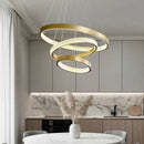 DecorBites™ Crystal Chandelier for Living and Dining Room, Luxury Pendant Light for Home Décor