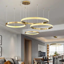 DecorBites™ Crystal Chandelier for Living and Dining Room, Luxury Pendant Light for Home Décor