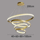 DecorBites™ Crystal Chandelier for Living and Dining Room, Luxury Pendant Light for Home Décor