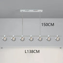 DecorBites™ Crystal Chandelier for Living and Dining Room, Luxury Pendant Lamp and Ceiling Light
