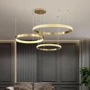 DecorBites™ Crystal Chandelier for Living and Dining Room, Luxury Pendant Light for Home Décor