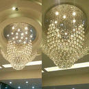 DecorBites™ Crystal Chandelier for Living Room, Bedroom, Dining Room, Staircase