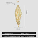 DecorBites™ Crystal Chandelier for Modern European Style Living Rooms