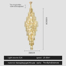 DecorBites™ Crystal Chandelier for Modern European Style Living Rooms