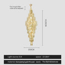 DecorBites™ Crystal Chandelier for Modern European Style Living Rooms