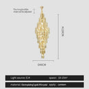 DecorBites™ Crystal Chandelier for Modern European Style Living Rooms