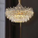 DecorBites™ Crystal Chandelier for Modern Luxe Home, Bedroom, Dining Room Villas